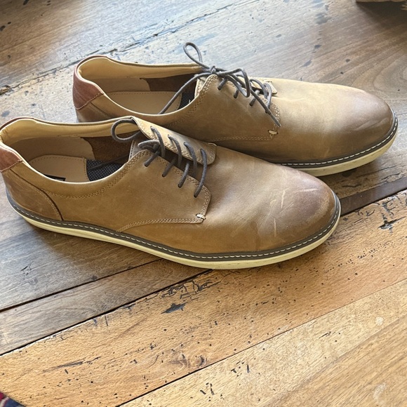 Johnston and Murphy Brown Leather Derbys main image 4